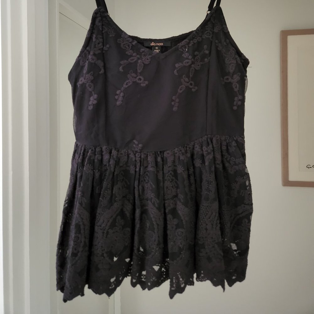 Ella Moss Lace tank top XS
